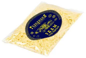 Фотография продукта Тёртый сыр Эдам  ГОСТ 45%